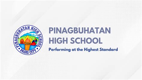 high schools in pasig|Pinagbuhatan High School .